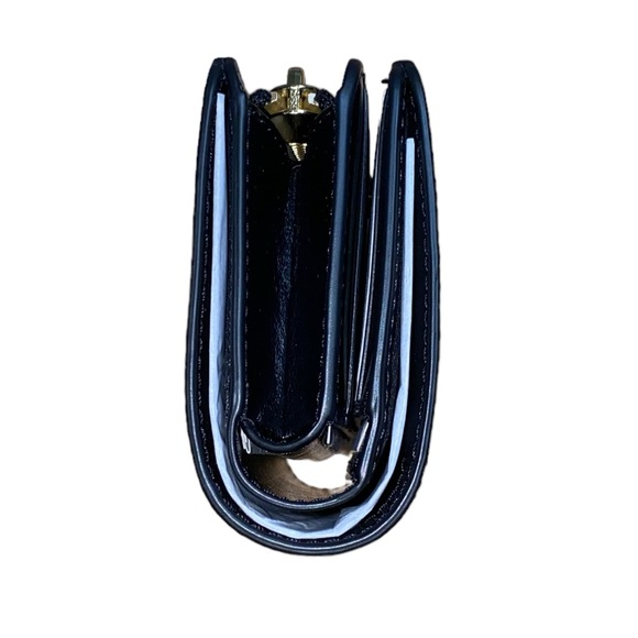 Marc Jacobs Black Multi Logo Compact Wallet - Picture 6 of 10